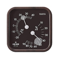 タニタ 温湿度計 TT590 ブラウンウッド TT590BR