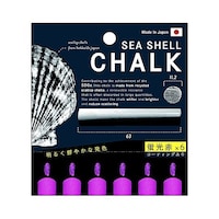 日本理化学工業 ダストレスシーシェル蛍光チョーク 赤 1箱(6本×10パック入) DSK6R