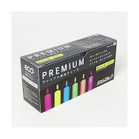 日本理化学工業 プレミアム蛍光チョーク 6色 1箱(48本入) PNC486C