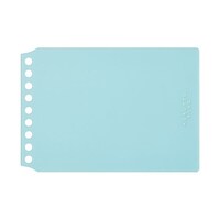 マルマン ミニサイズくるっとリング表紙クリアブルー 1パック(10冊入) FMR9PA52