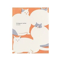 デザインフィル 便箋 きまぐれ ネコ柄 1パック(5冊入) 20597006
