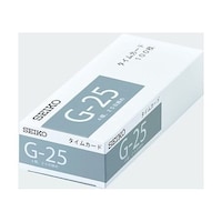 内田洋行 セイコー タイムカード G25 1箱(100枚入) 11300171
