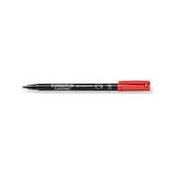 ステッドラー ルモカラーペン 油性 太書き レッド 3142 ※2本以上から注文可能(販売価格は1本単位の価格)
