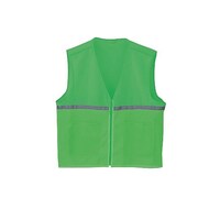 カンセンエキスパンダー工業 メッシュベスト 蛍光グリーン 70007117