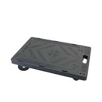 浅香工業 金象 プラ平台車 4輪自在85mm 182681