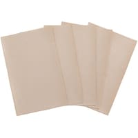 ニホンチュウコウボウ アクセサリー用レザークロス 約9×14cm ベージュ 1セット(5枚入) A10201