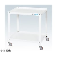 サカエ スペシャルワゴン(軽量/ナイロンウレタン車/2段タイプ/W480×D420×H600 ホワイト) SR44602NUW
