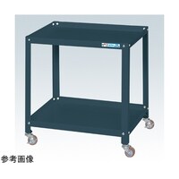 サカエ スペシャルワゴン(軽量/ナイロンウレタン車/2段タイプ/W750×D500×H600 ダークグレー) SR75602NUD
