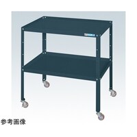 サカエ スペシャルワゴン(軽量/ナイロンウレタン車/2段タイプ/W400×D330×H740 ダークグレー) SR43742NUD