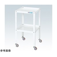 サカエ スペシャルワゴン(軽量/ナイロンウレタン車/2段タイプ/W750×D500×H740 ホワイト) SR75742NUW