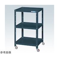 サカエ スペシャルワゴン(軽量/ナイロンウレタン車/3段タイプ/W750×D500×H810 ダークグレー) SR75813NUD