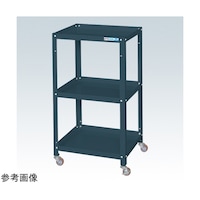 サカエ スペシャルワゴン(軽量/ナイロンウレタン車/3段タイプ/W540×D450×H880 ダークグレー) SR54883NUD