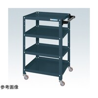 サカエ スペシャルワゴン(軽量/ナイロンウレタン車/取手付/W540×D450×H810 ダークグレー) SR54814TNUD