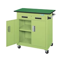 サカエ パネルワゴン(天板付)W900×D600×H900 PKW7ANTE