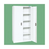 サカエ 工具管理ユニット W900×D450×H1760 ホワイト KU90A3NW