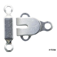 ニホンチュウコウボウ カギホック 検針器対応 巾12×18mm 白 1セット(100組入) FK50700100
