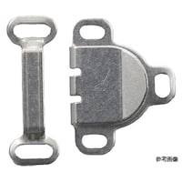 ニホンチュウコウボウ カギホック 検針器対応 巾16×13mm 白 1セット(5組入) FK50800 ※3セット以上から注文可能(販売価格は1セット単位の価格)