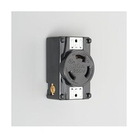 アメリカン電機 引掛形 パネル用コンセント 3320PL6UL