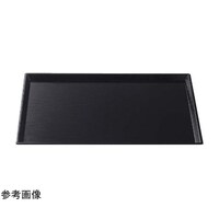福井クラフト TA)尺2清流長手木目盆 黒 80011012