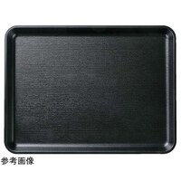 福井クラフト TA)尺4柾木目長角トレー 艶消黒弱SL 80043003