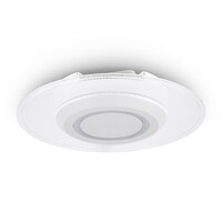 アイリスオーヤマ LED小型シーリングライト パネルライト 950lm 電球色 SCL95LP