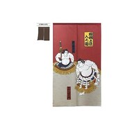 P・O・Pプロダクツ N_定番のれん 新横綱土俵入 市松レース 42167