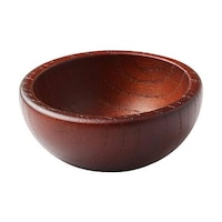 ニホンチュウコウボウ ウッドボウル 焦茶 φ7×H3cm 1個 CC1282H1