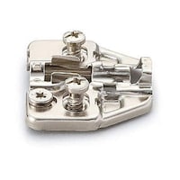 スガツネ工業 (160019684)150シリーズ用マウンティングプレート(システム32) 150P3W32TH+2 DS6.4*12 ※5個以上から注文可能(販売価格は1個単位の価格)