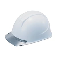 谷沢製作所 エアライト+遮熱ヘルメット(PC製・遮熱ホワイト/透明ひさしグレー)ST#161JZV(EPA) ※ケース販売 161JZVV2SPW6