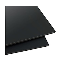 トレード CKブラックボード ブラック/シルバー CK3BS 3mm 910×1820 5枚セット 6300051708