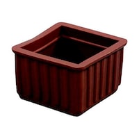 ヒカリ イス脚キャップバラ 茶角 31mm ※ケース販売 BBE4313