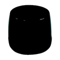 ヒカリ イス脚キャップバラパイプ用 黒丸32mm ※ケース販売 BBE8322