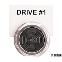 パンドウイットコーポ 熱転写プリンタ用ラベル プッシュボタン向け銘板ラベル(ハーフタイプ)屋内外用 穴径:30.0Φmm 白 500枚入り C240X200APT30H