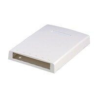 パンドウイットコーポ 光ファイバー・マルチメディアアウトレット 6個口 オフホワイト ※ケース販売 CBXF6IWAY