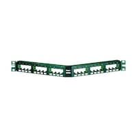 パンドウイットコーポ フラッシュマウントモジュラーパッチパネル枠 アングル型 24ポート ※ケース販売 CPPA24FMWBLY