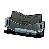 ヒカリ 名刺ホルダー 1段 ブラウンスモーク ※ケース販売 CSM12