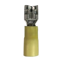 ストロングホールド ビニール絶縁被覆付圧着端子 メス型 電線サイズ:AWG12ー10/3.5ー5.5sq 250タブ用 25個入り ※ケース販売 EDV10250Q