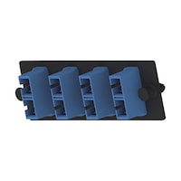 パンドウイットコーポ 光ファイバー SCアダプタパネル デュプレックス 8芯 OS1/OS2 ※ケース販売 FAP4WBUDSCZ