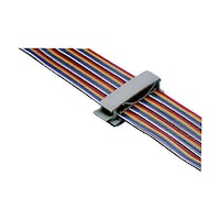 パンドウイットコーポ フラットケーブル固定具 M3ネジ止め テレホングレー 1袋100個入 ※ケース販売 FCH2S6C14