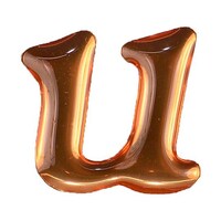 ヒカリ クリスタル文字 u ※ケース販売 GU20U