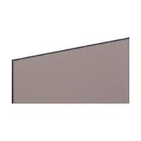 ヒカリ ポリカ板Bスモーク450×900mm2枚入厚み調整材入 ※ケース販売 KPAB9432S
