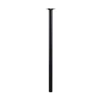 ヒカリ スマートレグ丸脚 30×690mm 黒 ※ケース販売 KTSM3691
