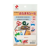 ニチバン マイタツク お名前シール 6片×3シート ※ケース販売 MFM4N