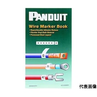 パンドウイットコーポ マーカーブック ポケットサイズ 印字済み ビニルクロス 耐油性 耐摩耗性 表示文字46ー90 10ページ/冊 ※ケース販売 PCMB14