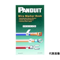パンドウイットコーポ マーカーブック ポケットサイズ 印字済み ビニルクロス 耐油性 耐摩耗性 表示文字+ ー 0ー45 10ページ/冊 ※ケース販売 PCMB15