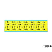パンドウイットコーポ 電気シンボルカード黒/黄 68マーカー/カード 10カード/パッケージ ※ケース販売 PESCHHT