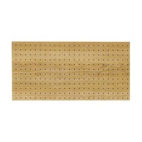 ヒカリ 木調パンチングボードウッディ オーク 約600×300mm ※ケース販売 PGMBD365