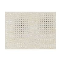 ヒカリ 木調パンチングボードウッディ ホワイトウォール約600×450mm ※ケース販売 PGMBD466