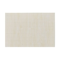 ヒカリ 木調パンチングボードウッディ ホワイトウォール 約910×600mm ※ケース販売 PGMBD696