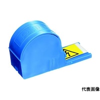 パンドウイットコーポ ディスペンサー入り電気ラベル(ISO 3864)ポリエステル 粘着剤付き 黒/黄 200 ラベル/パッケージ ※ケース販売 PLD56